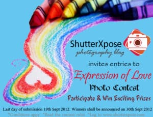 ShutterXpose Expression of Love Photo Contest